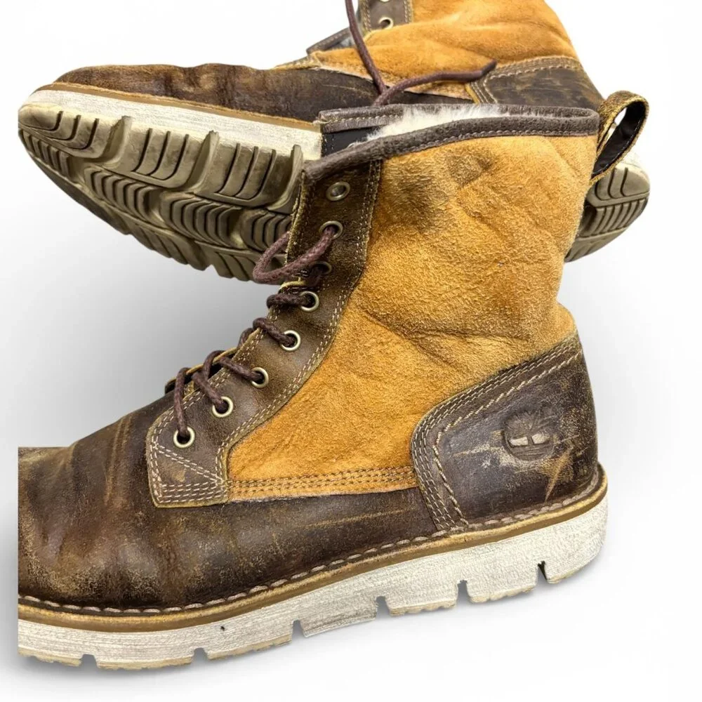 Timberland SensorFlex Men’s Leather & Suede Boots size 9 (A2)